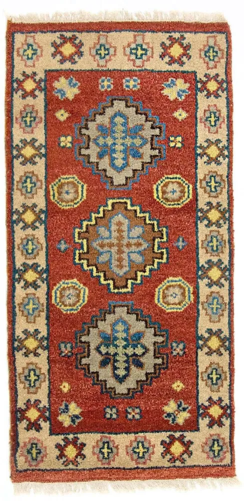 Orientteppich 124 x 63 cm - rot