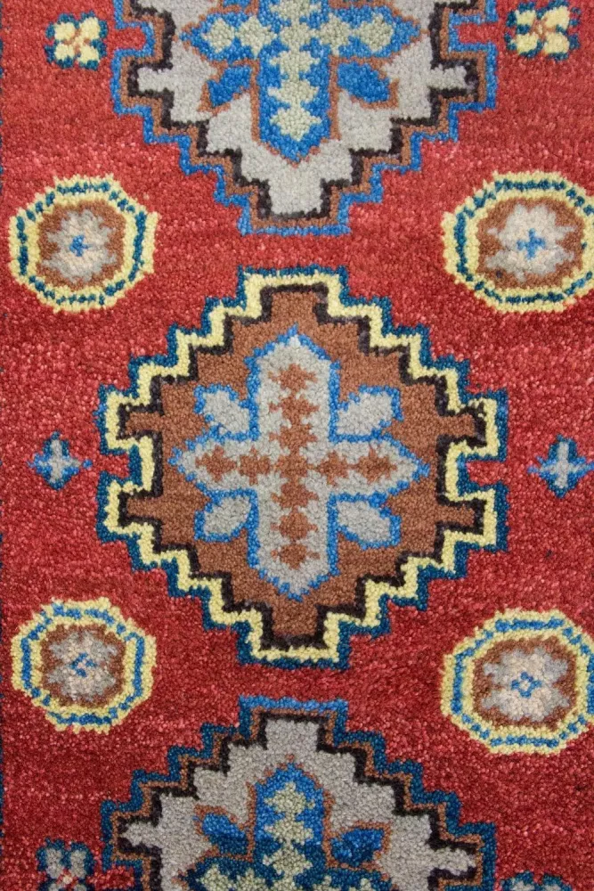 Orientteppich 124 x 63 cm - rot