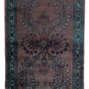 Orientteppich 137 x 65 cm - mehrfarbig