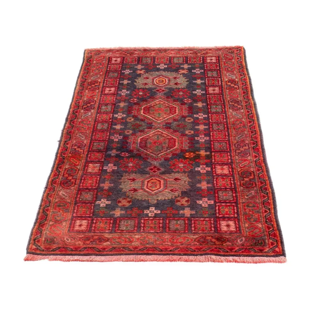 Orientteppich 154 x 78 cm - dunkelrot
