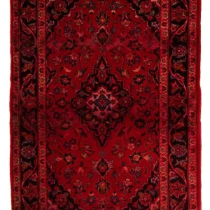 Orientteppich 155 x 100 cm - dunkelrot