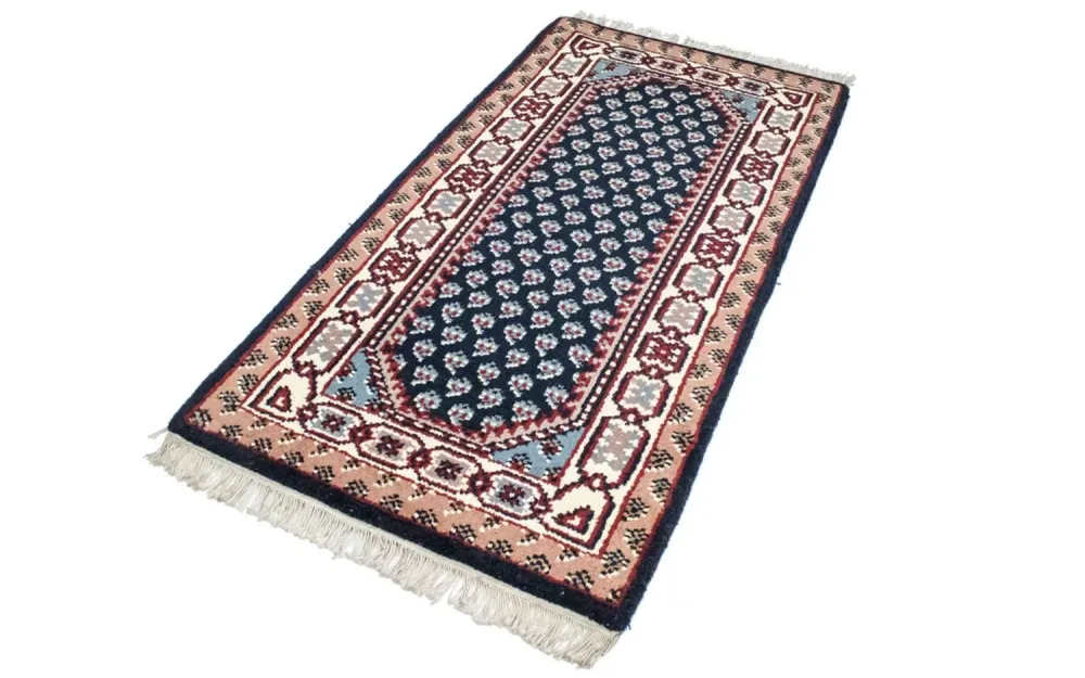 Orientteppich 160 x 90 cm - blau