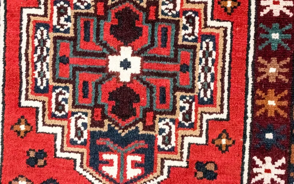 Orientteppich 160 x 90 cm - rot