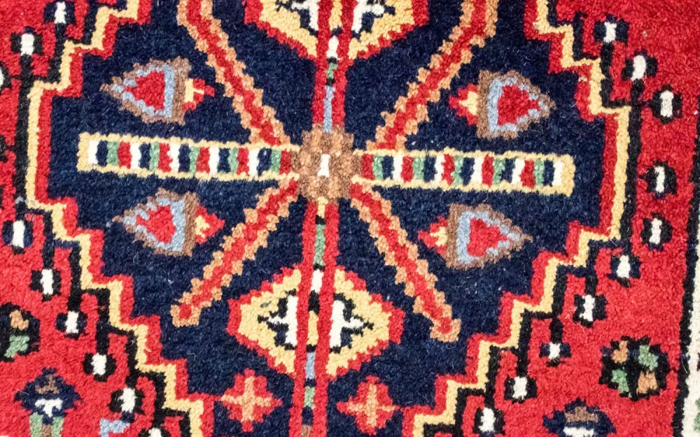 Orientteppich 160 x 90 cm - rot