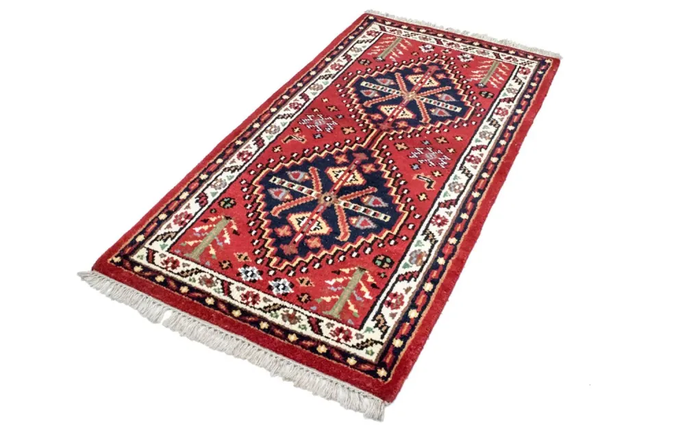 Orientteppich 160 x 90 cm - rot