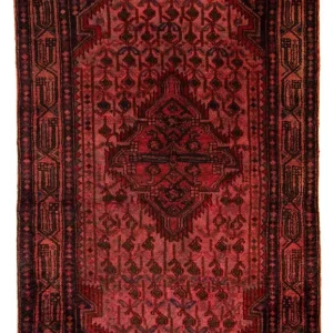Orientteppich 173 x 104 cm - dunkelrot