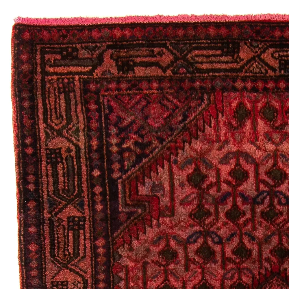 Orientteppich 173 x 104 cm - dunkelrot