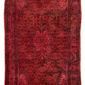 Orientteppich 176 x 113 cm - hellrot
