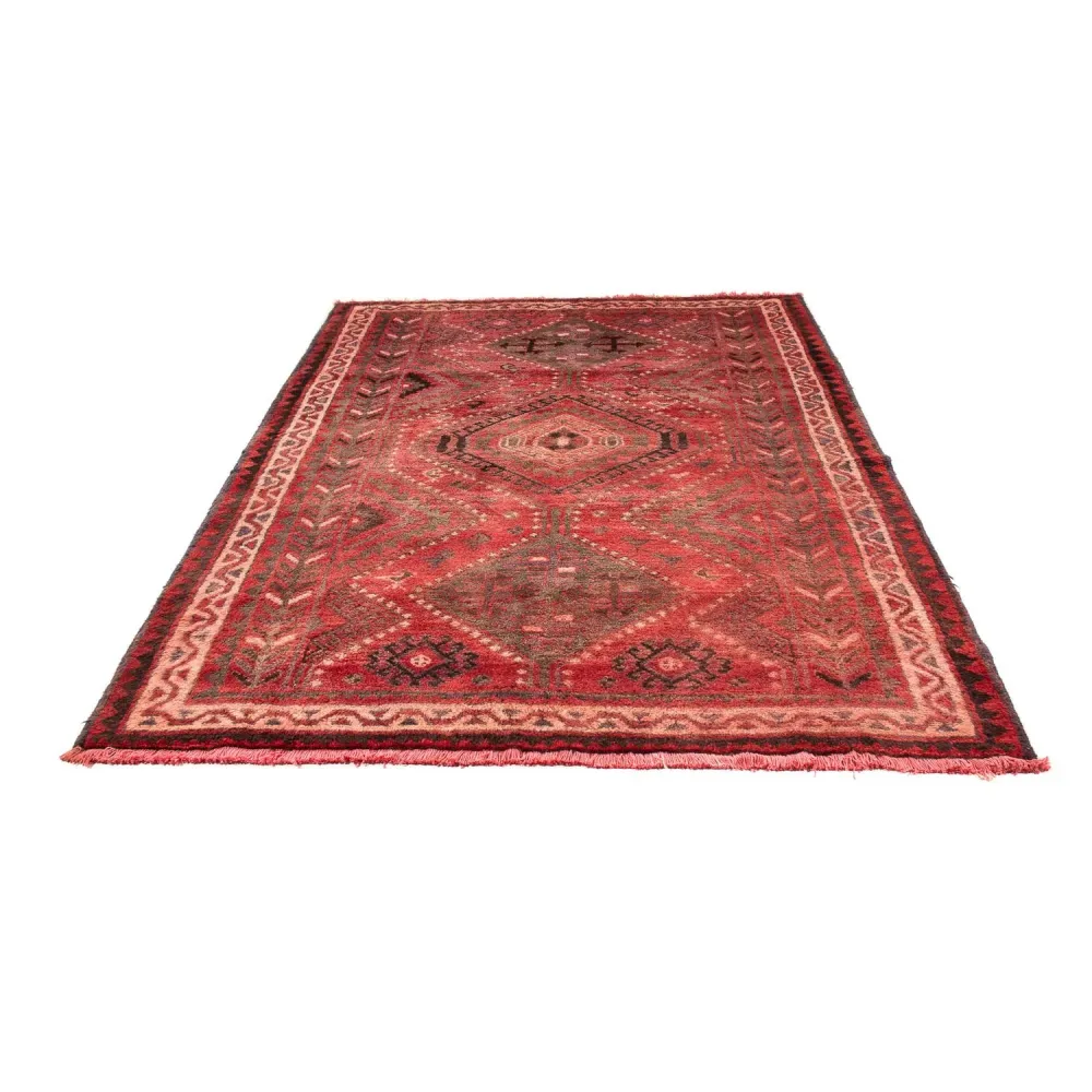 Orientteppich 242 x 174 cm - dunkelrot