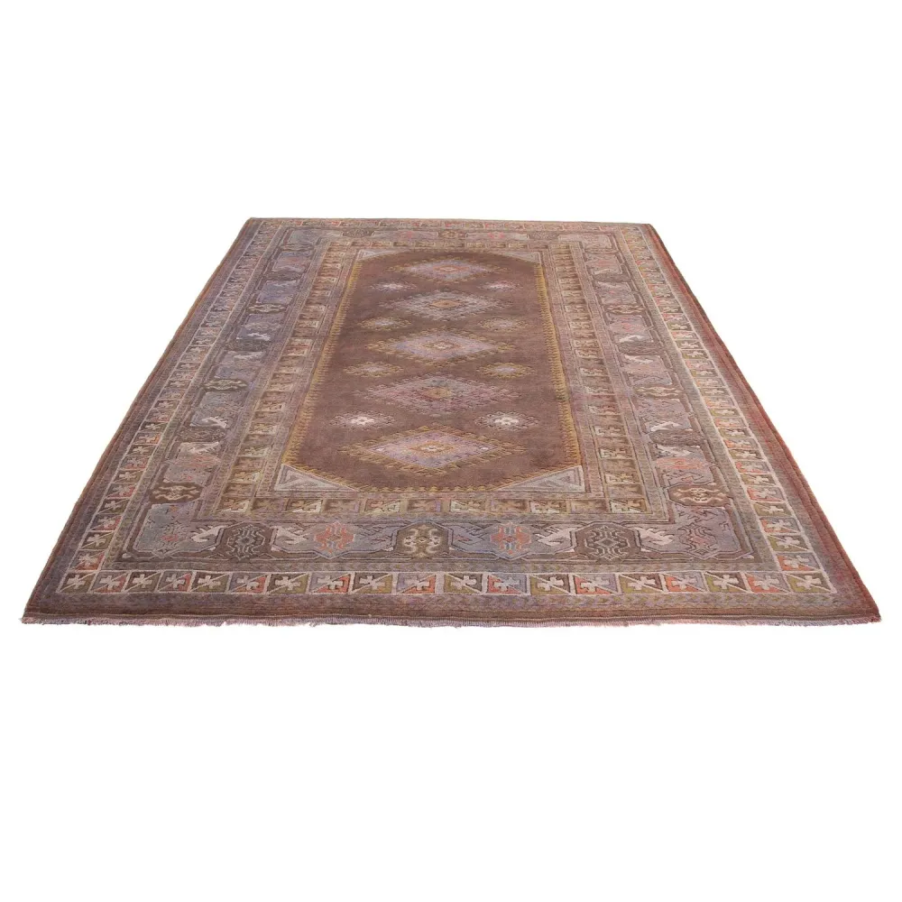 Orientteppich 285 x 200 cm - dunkelbraun