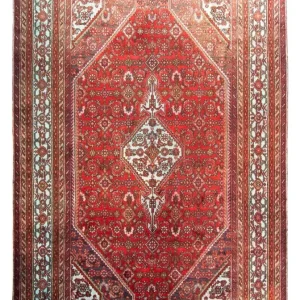 Orientteppich 305 x 313 cm - dunkelrot