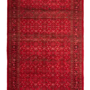 Orientteppich 342 x 212 cm - dunkelrot