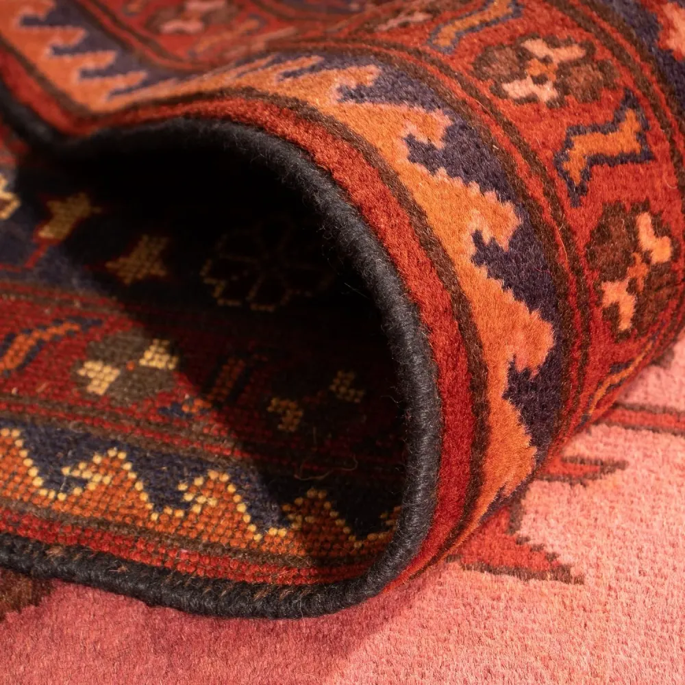 Orientteppich 396 x 306 cm - dunkelrot