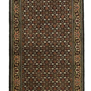 Orientteppich - Bidjar - Indus 135 x 69 cm - schwarz