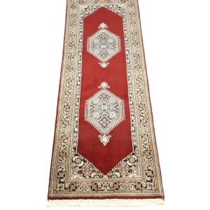Orientteppich - Bidjar - Indus 245 x 75 cm - rot