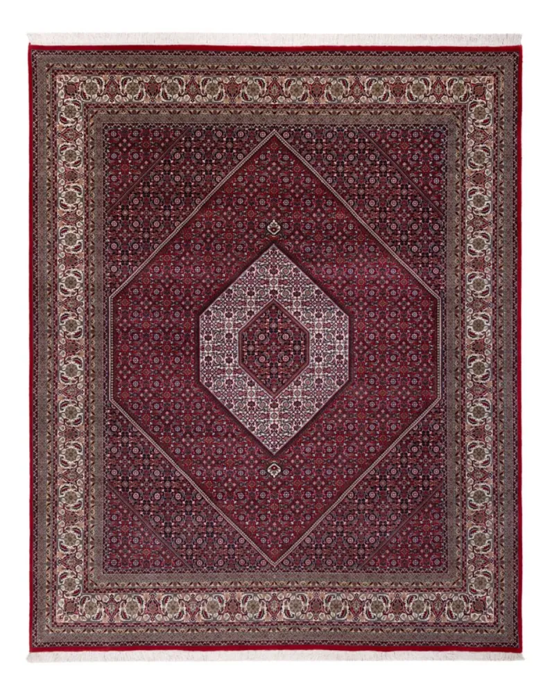 Orientteppich - Bidjar - Indus - 300 x 247 cm - dunkelrot