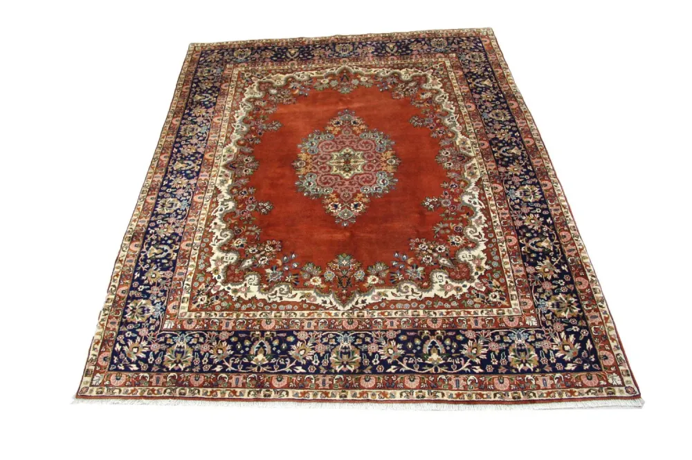 Orientteppich - Indus 302 x 240 cm - blau