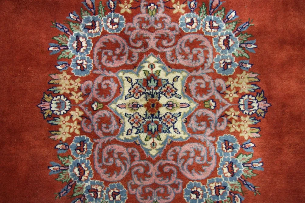 Orientteppich - Indus 302 x 240 cm - blau