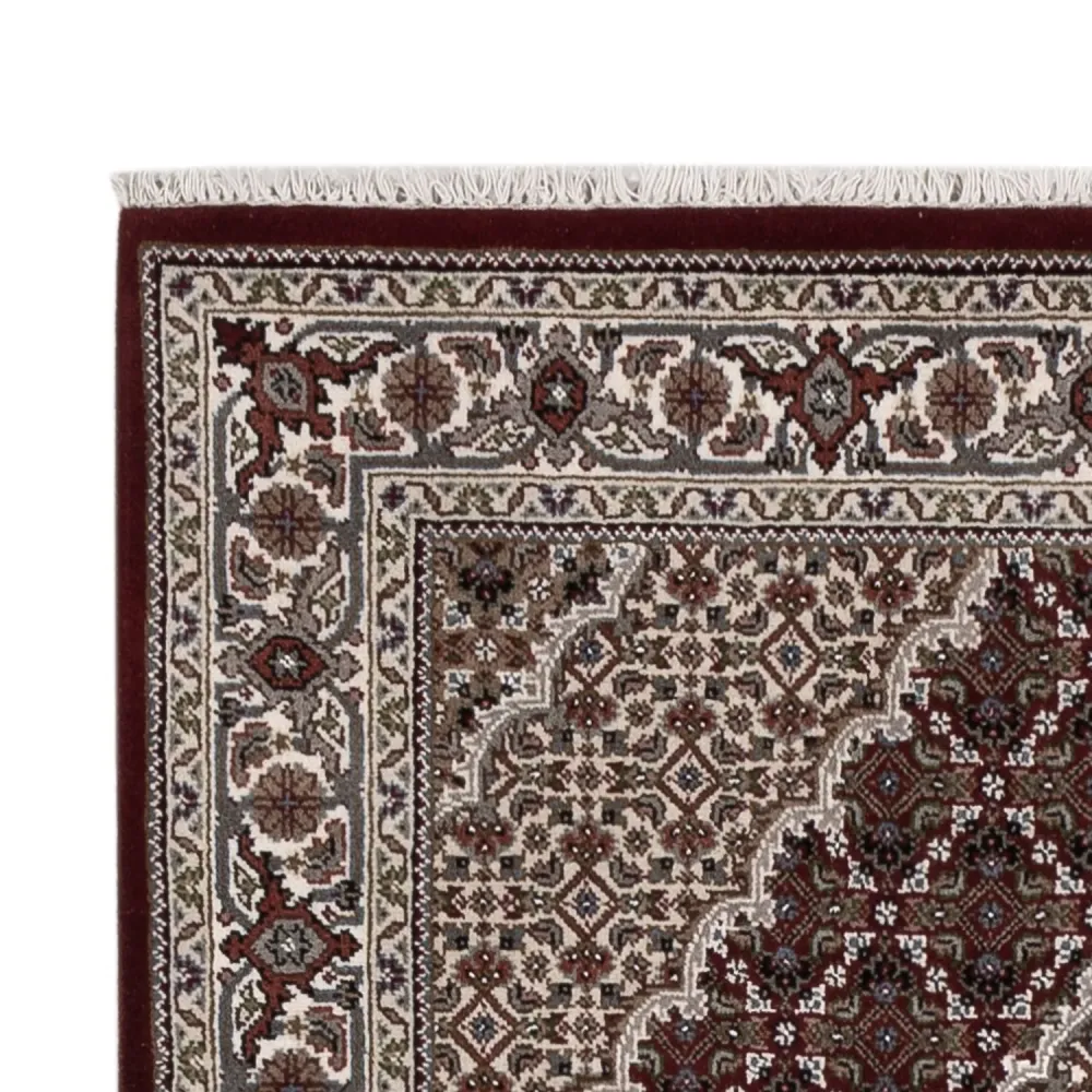 Orientteppich - Täbriz - 183 x 119 cm - dunkelbeige