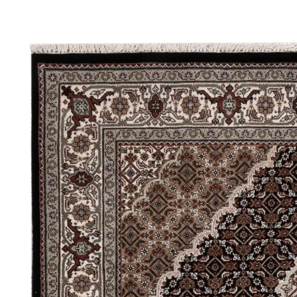 Orientteppich - Täbriz - 184 x 124 cm - dunkelbeige