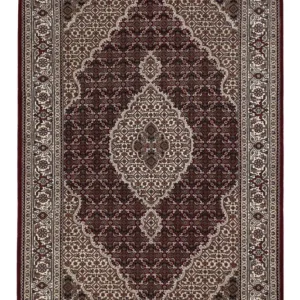 Orientteppich - Täbriz - 186 x 124 cm - dunkelbeige