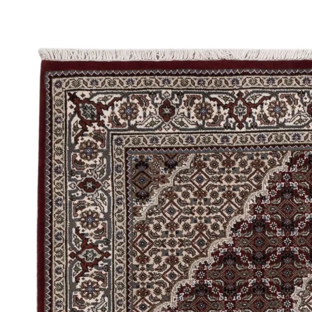 Orientteppich - Täbriz - 186 x 124 cm - dunkelbeige