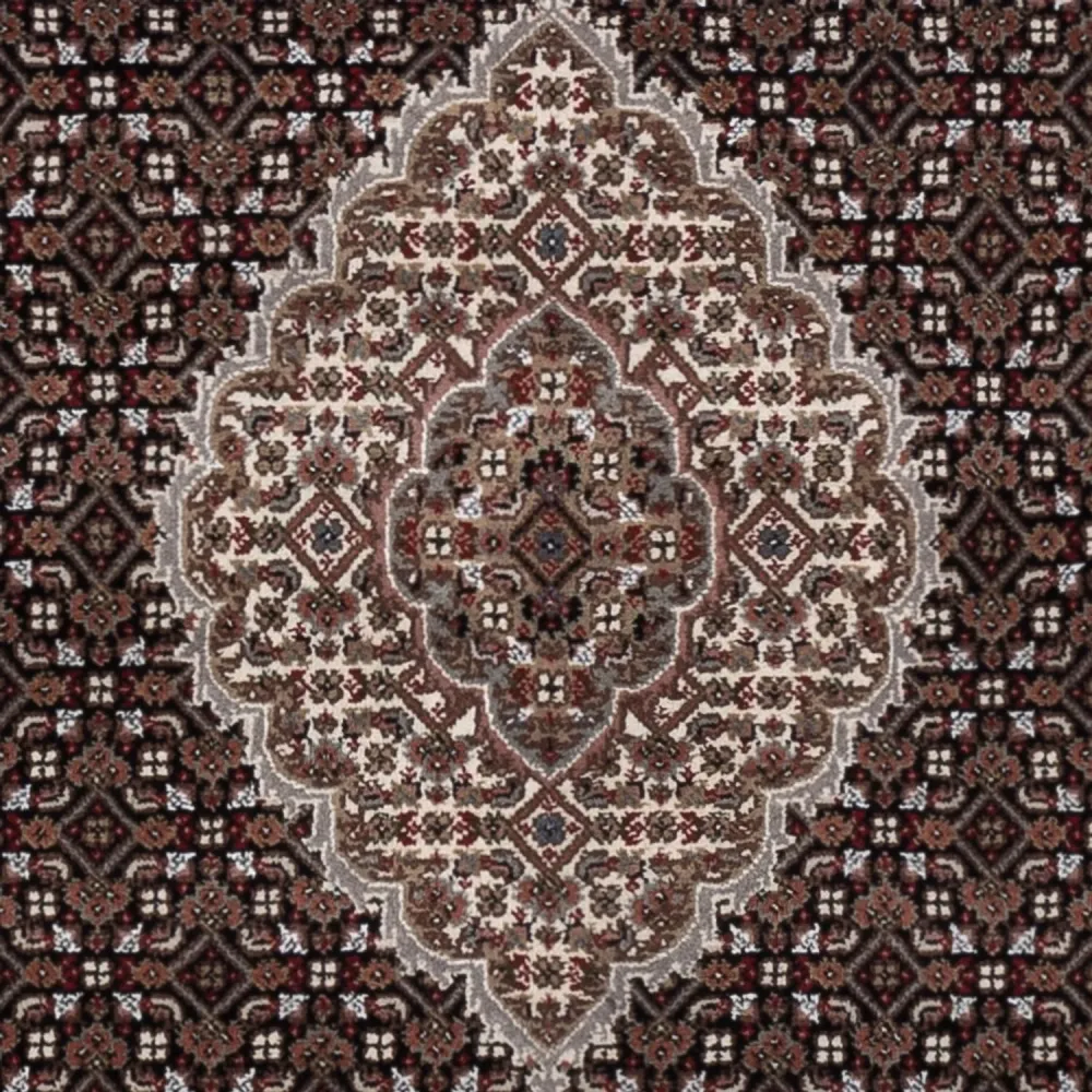 Orientteppich - Täbriz - 196 x 141 cm - dunkelgrau