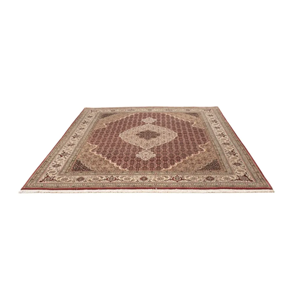 Orientteppich - Täbriz - 255 x 198 cm - dunkelbeige