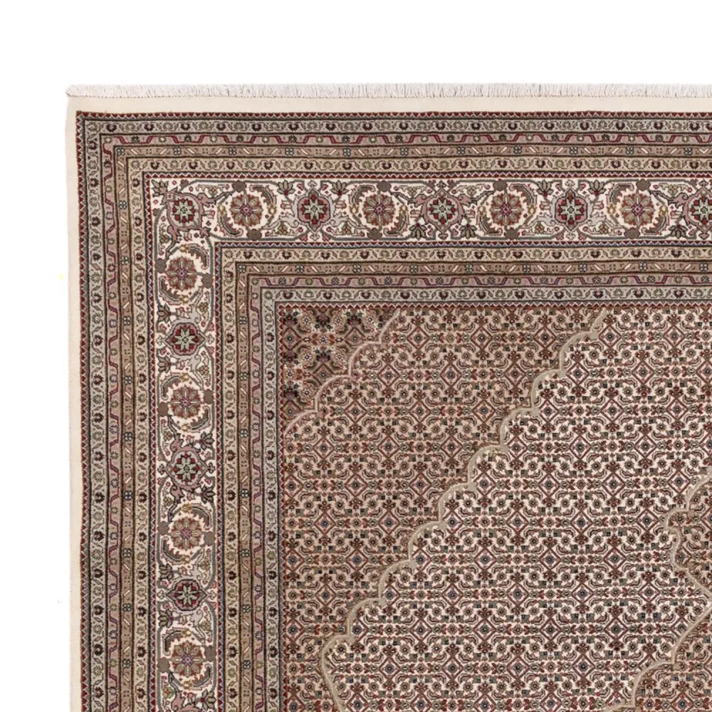 Orientteppich - Täbriz - 304 x 249 cm - dunkelbeige