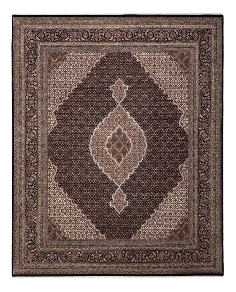 Orientteppich - Täbriz - 305 x 250 cm - dunkelbeige