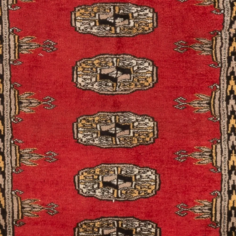 Pakistan Teppich - 124 x 82 cm - rot