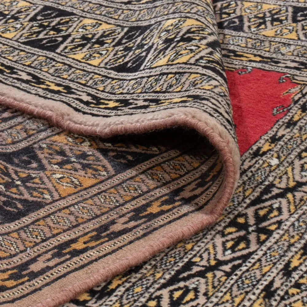 Pakistan Teppich - 124 x 82 cm - rot