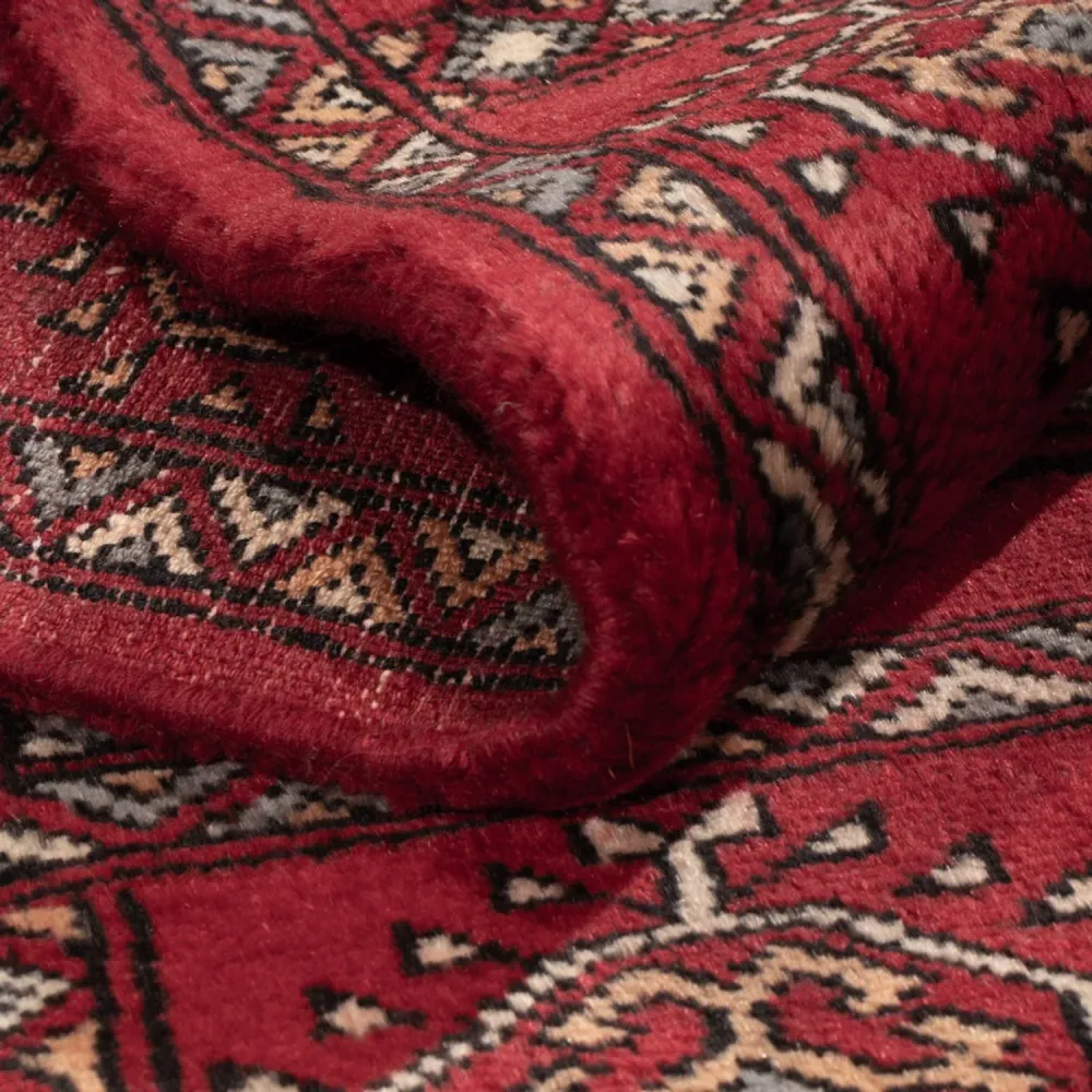 Pakistan Teppich - 124 x 78 cm - rot