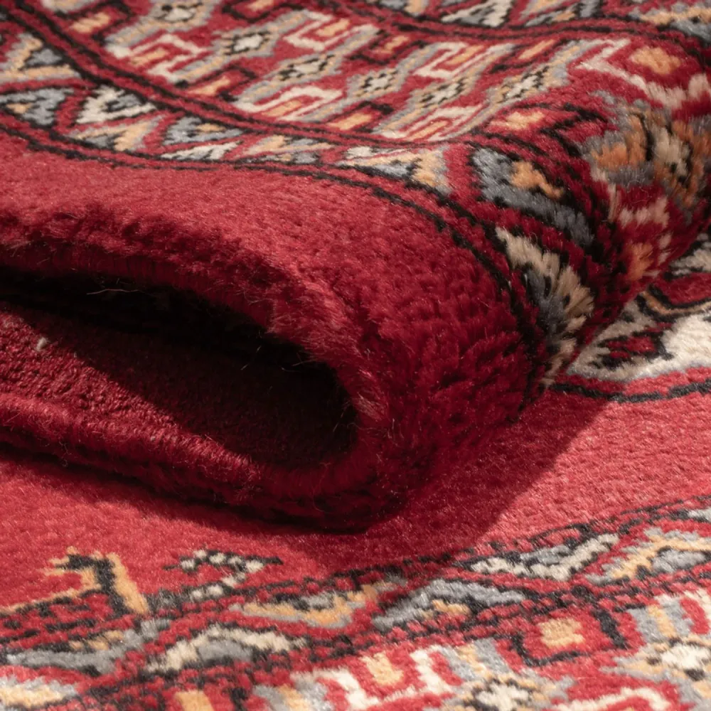 Pakistan Teppich - 129 x 83 cm - rot