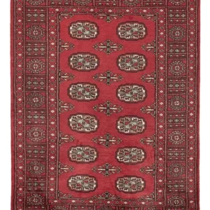Pakistan Teppich - 142 x 93 cm - rot