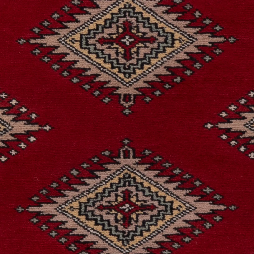 Pakistan Teppich - 148 x 93 cm - rot