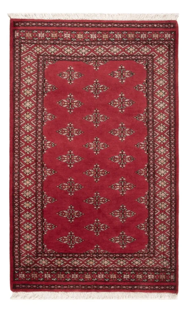 Pakistan Teppich - 150 x 95 cm - rot