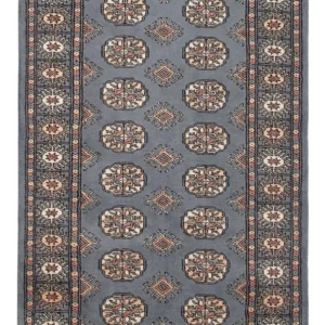 Pakistan Teppich - 152 x 93 cm - hellblau
