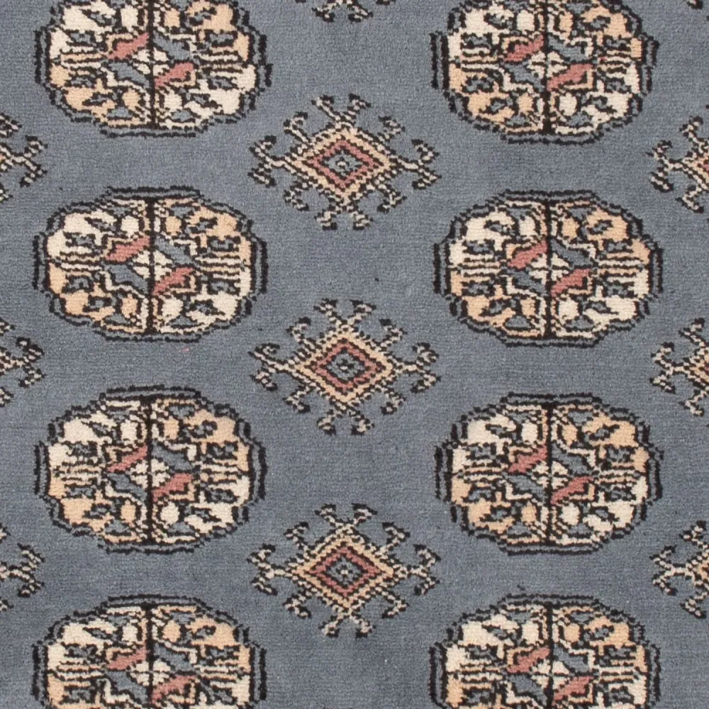 Pakistan Teppich - 152 x 93 cm - hellblau