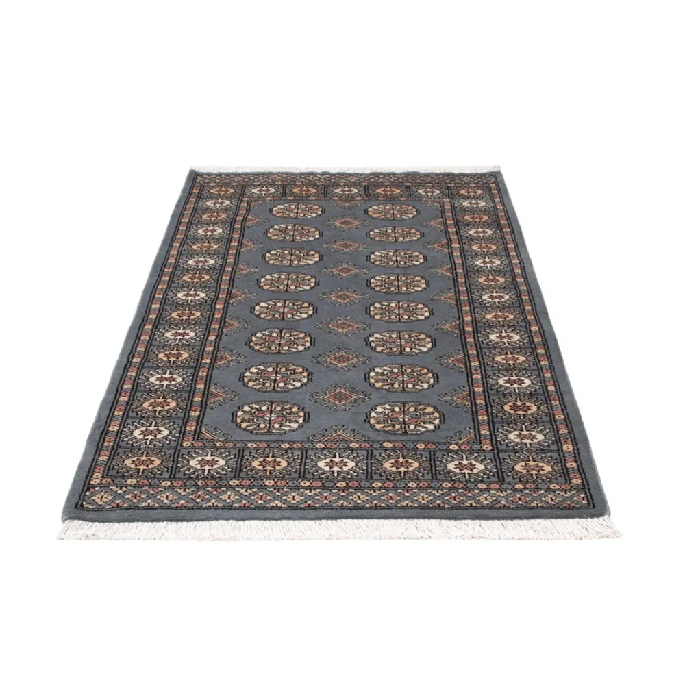 Pakistan Teppich - 152 x 93 cm - hellblau