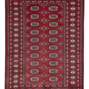 Pakistan Teppich - 184 x 122 cm - rot