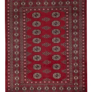Pakistan Teppich - 184 x 134 cm - rot