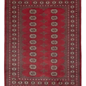 Pakistan Teppich - 185 x 138 cm - rot