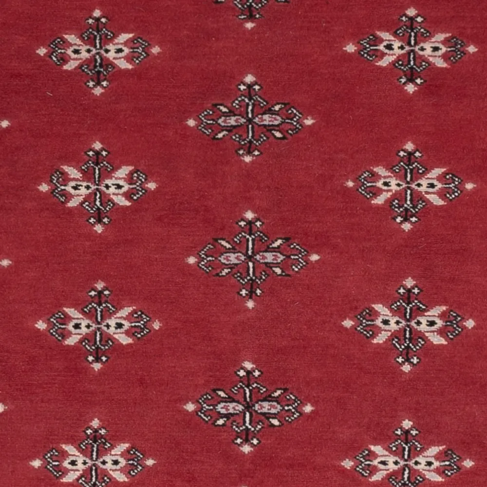 Pakistan Teppich - 199 x 140 cm - rot