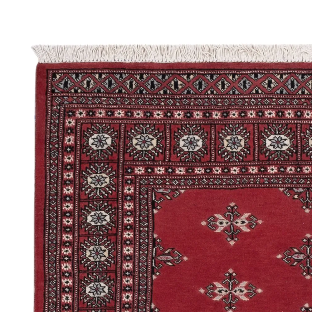 Pakistan Teppich - 199 x 140 cm - rot