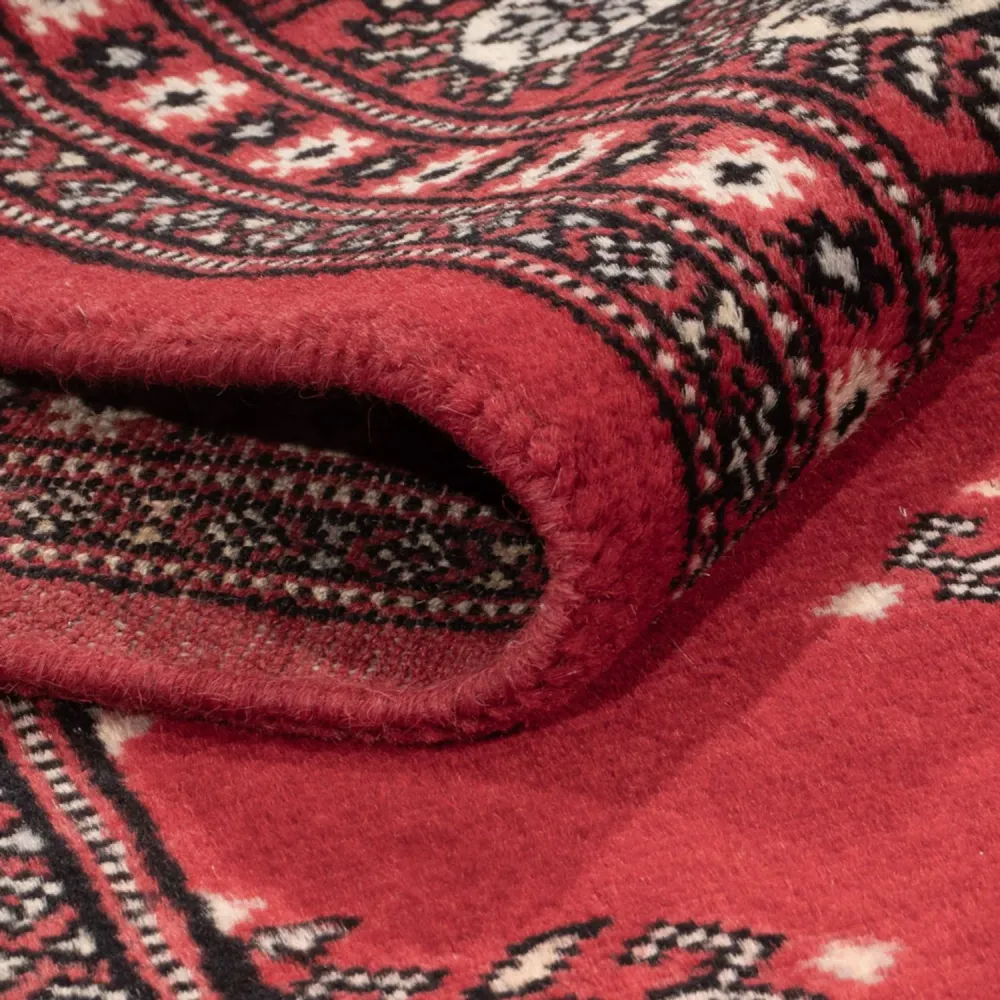 Pakistan Teppich - 199 x 140 cm - rot