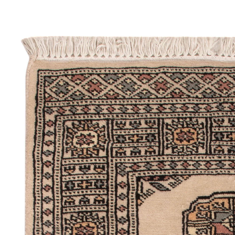 Pakistan Teppich - 94 x 62 cm - creme