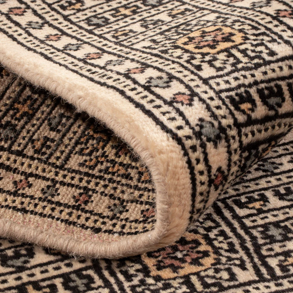Pakistan Teppich - 94 x 62 cm - creme