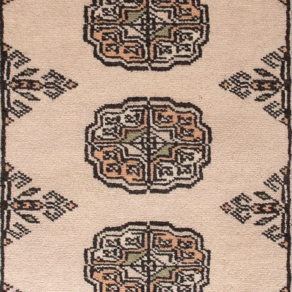 Pakistan Teppich - 98 x 63 cm - creme