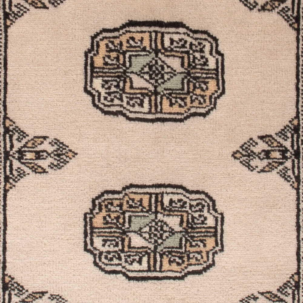 Pakistan Teppich - 98 x 63 cm - creme